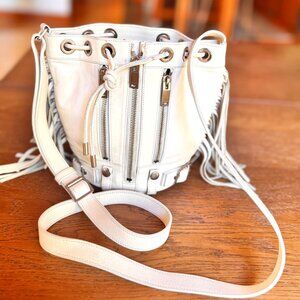 Saint Laurent Small Fringe Bucket Bag